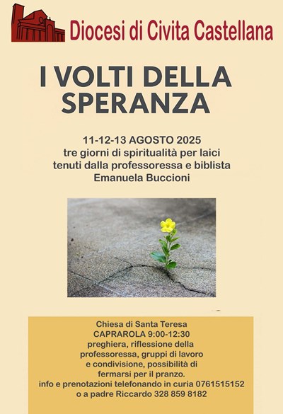 I volti della speranza